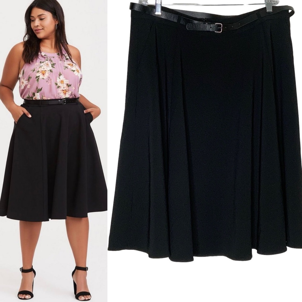 Torrid Midi Skater Skirt